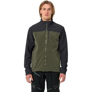 Vaude - Virt Softshell Jacket II - Fietsjack - Olijfgroen/Zwart