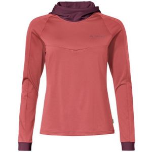 VAUDE Functioneel Shirt - Brick - Fleece - Lange Mouwen - Sjaalkraag
