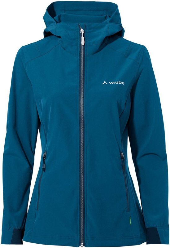 VAUDE - Neyland - Damesjas - Winddicht - Gemaakt van voornamelijk gerecyclede materialen