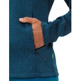 Vaude - Skomer - Fleece Hoodie - Groen - Gerecycled Polyester, Ademend, Met Capuchon