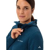 Vaude - Skomer - Fleece Hoodie - Groen - Gerecycled Polyester, Ademend, Met Capuchon