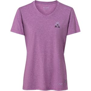 Vaude Womens Skomer Print T-Shirt III Sportshirt (Dames |purper)