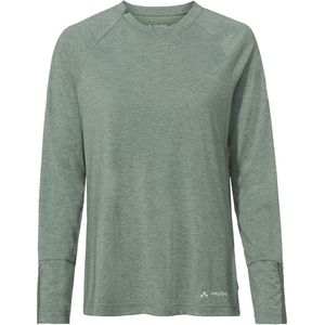 VAUDE - Skomer III - Dames T-shirt - Lange Mouwen - Sneldrogend - Woodfiber