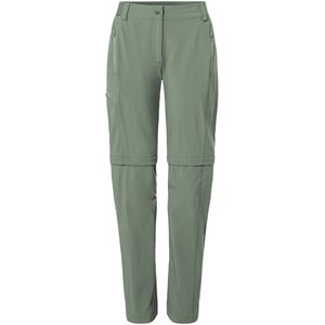 VAUDE - Farley Stretch ZO T-Zip Pants II - Outdoorbroek - Zwart - Klimaatvriendelijk Polyamide, Sneldrogend, Zip-Off