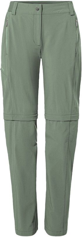 VAUDE - Farley Stretch ZO T-Zip Pants II - Outdoorbroek - Zwart - Klimaatvriendelijk Polyamide, Sneldrogend, Zip-Off
