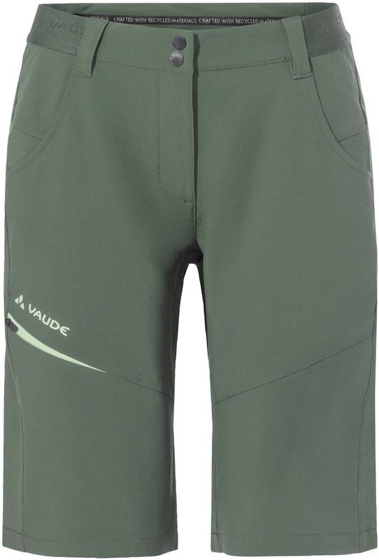 Vaude - Elope II - Korte Broek - Groen - Gerecycled Polyester, Waterafstotend