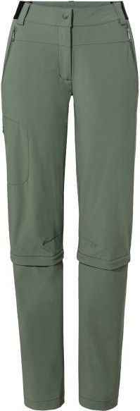 VAUDE Farley Stretch Capri T-Zip Pants - Driekwartbroek - Grijs - Bluesign® Gecertificeerd