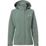 Vaude - Rosemoor II - Dames Jack - Regenjack - Groen - Gerecycled Materiaal