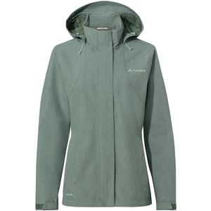 Vaude - Rosemoor II - Dames Jack - Regenjack - Groen - Gerecycled Materiaal