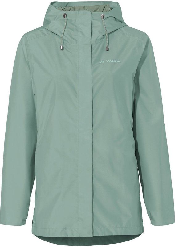 Vaude Womens Mineo 2L Jacket II Regenjas (Dames |turkoois |waterdicht)