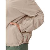Vaude - Mineo - Regenjas - Beige - 100% Polyester - Waterdicht Winddicht