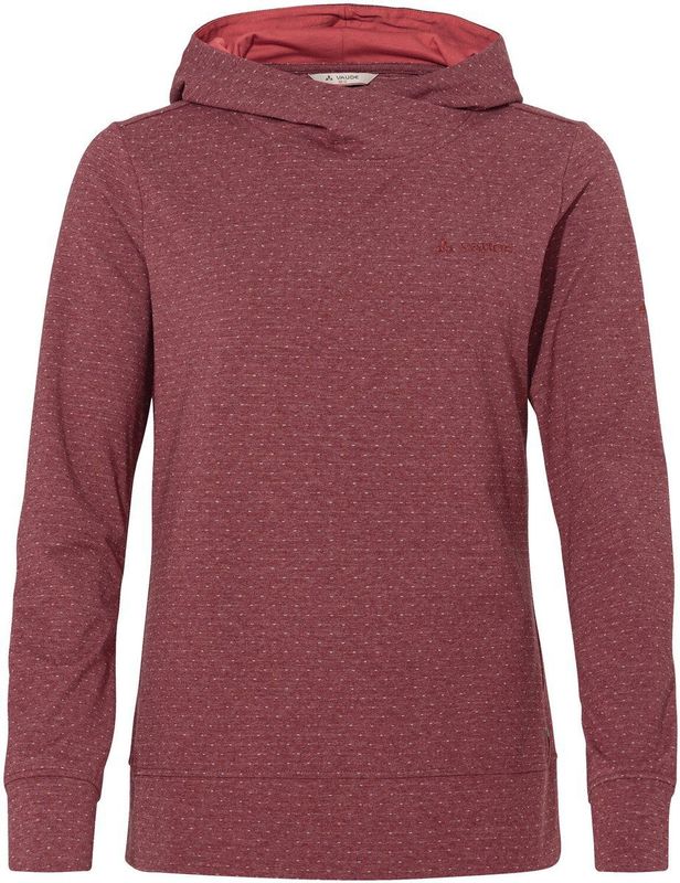 VAUDE Tuenno Damestrui - Brick - Capuchontrui - Zacht Aan