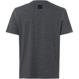 Vaude - Mineo Ii - T-shirt - Gestreept - 100% Gerecycled Katoen/Polyester