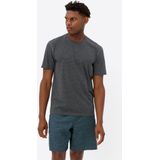 Vaude - Mineo Ii - T-shirt - Gestreept - 100% Gerecycled Katoen/Polyester