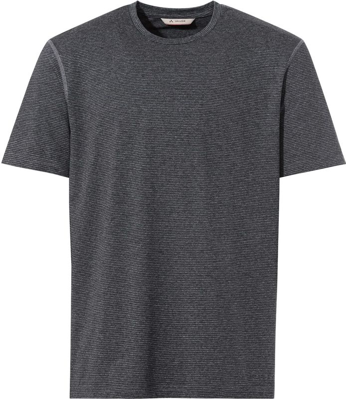 Vaude - Mineo Ii - T-shirt - Gestreept - 100% Gerecycled Katoen/Polyester