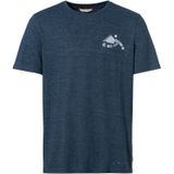 Vaude - Redmont TShirt II - TShirt - Blauw - 55% Hennep, 35% Polyester, 10% Lyocell