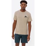 Redmont - T-shirt - Rood - Katoen en Polyester Gerecycled