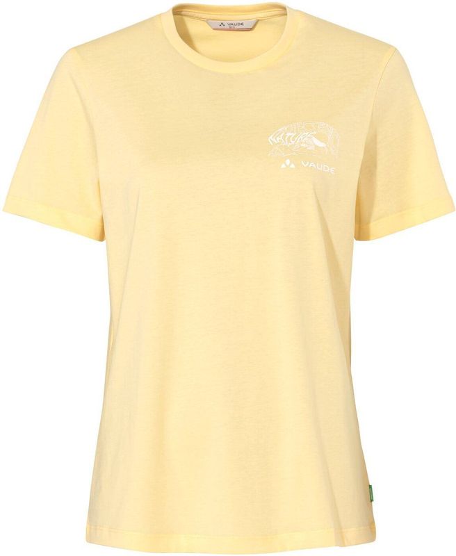 Vaude - Spirit II - T-shirt - Dames - Korte Mouwen - GOTS-gecertificeerd Biologisch Katoen