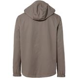VAUDE - Escape - Regenjas - Donkerbeige - Gerecycled Materiaal, Verstelbare Capuchon, Licht Gevoerd
