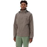 VAUDE - Escape - Regenjas - Donkerbeige - Gerecycled Materiaal, Verstelbare Capuchon, Licht Gevoerd