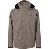 VAUDE - Escape - Regenjas - Donkerbeige - Gerecycled Materiaal, Verstelbare Capuchon, Licht Gevoerd