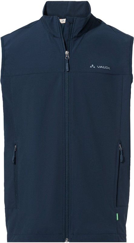 Vaude - Hurricane - Softshellvest - Zwart - 100% Winddicht - Ademend - Waterafstotend