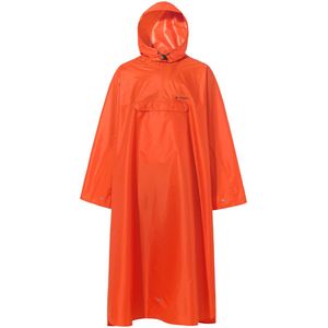 VAUDE Poncho II - Waterdichte Regenponcho voor Wandelen en Reizen