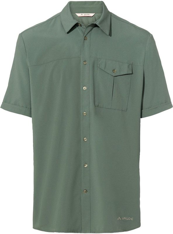 VAUDE - Rosemoor Shirt II - Overhemd - Lichtgrijs - Gerecycled Polyester