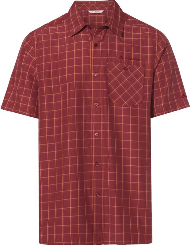 VAUDE - Albsteig III - Geruit Shirt - Korte Mouwen - Heren - Duurzaam