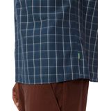 VAUDE - Ruitoverhemd - Korte Mouwen - Groen - Woodfiber