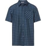 VAUDE - Ruitoverhemd - Korte Mouwen - Groen - Woodfiber