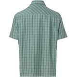 Vaude - Albsteig Iii - Overhemd - Blauw - Heren - Korte Mouwen - Natuurlijk Materiaal