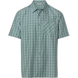 Vaude - Albsteig Iii - Overhemd - Blauw - Heren - Korte Mouwen - Natuurlijk Materiaal