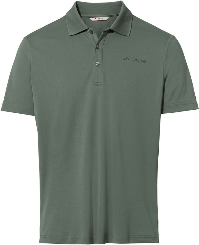 Vaude - Essential - Poloshirt - Lichtgewicht - Lichtgrijs - Gerecycled Polyester