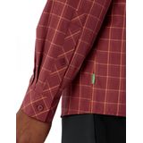 Vaude - Ruitoverhemd - Heren - Blauw - Woodfiber - Lange Mouwen