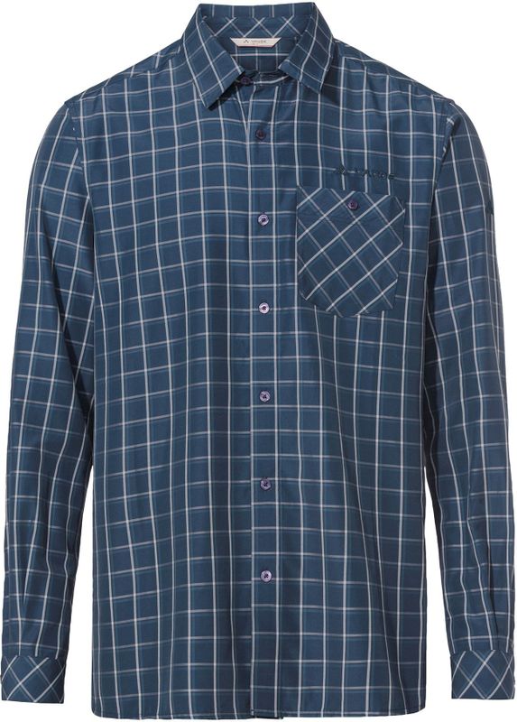 Vaude - Albsteig III - Overhemd - Ruit - Geurremmend, Sneldrogend, Natuurlijk Woodfiber
