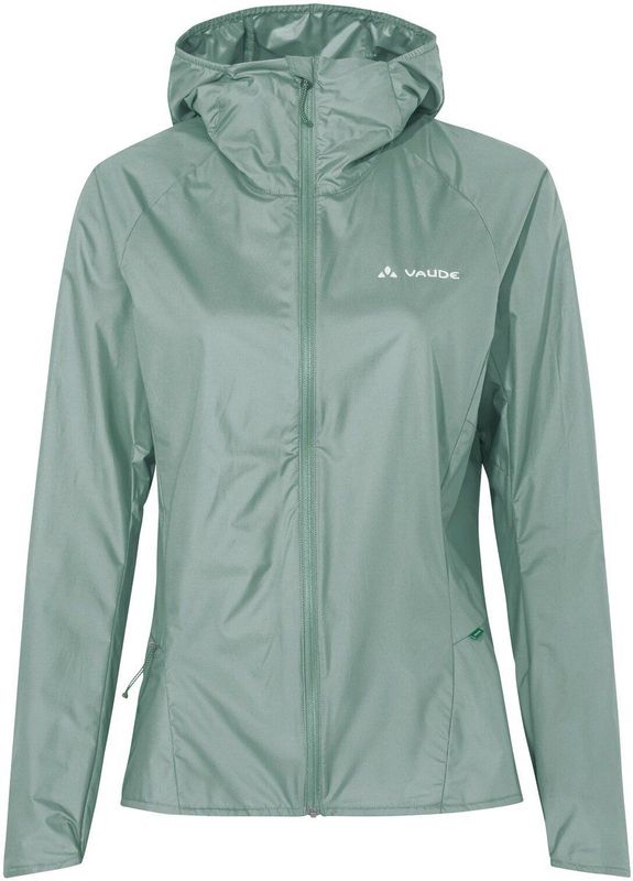 Vaude - Scopi - Windjack - Zwart - 100% Gerecycled Polyester, PFC-vrij, Water- en Vuilafstotend