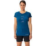 Vaude - Tekoa - Sportshirt - Blauw - Merinowol
