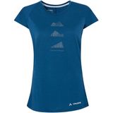 Vaude - Tekoa - Sportshirt - Blauw - Merinowol