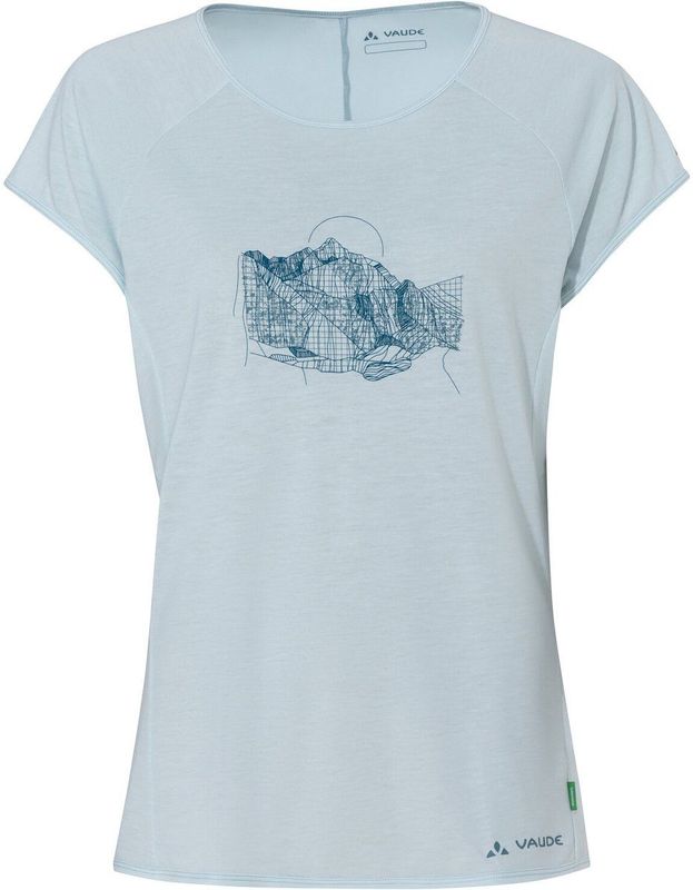 Vaude - Tekoa Ii - T-shirt - Groen - Gerecycled Polyester