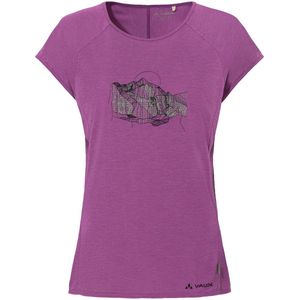 Vaude - Tekoa Ii - T-shirt - Groen - Gerecycled Polyester