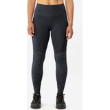 Vaude - Scopi II - Leggings - Zwart - Hoge Taille, Lichtgewicht, Slijtvast Materiaal