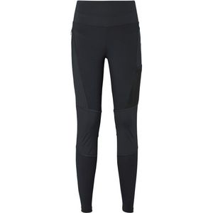 Vaude - Scopi II - Leggings - Zwart - Hoge Taille, Lichtgewicht, Slijtvast Materiaal