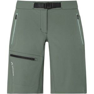 Vaude - Badile - Driekwartbroek - Olijfgroen - Stretch, Winddicht - 88% Polyamide