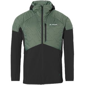 Vaude - Brenva Jacket II - Synthetisch Jack - Zwart/Olijfgroen - Isolerend - Capuchon - PrimaLoft