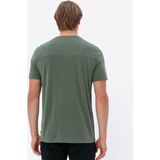 VAUDE Tekoa - T-shirt - Groen - Gemengde Stof - Duurzaam
