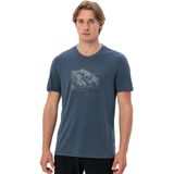 Vaude - Tekoa III - T-shirt - Groen - Houtvezels en Gerecycled Polyester