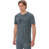 VAUDE - Tekoa - T-shirt - Groen - Houtvezels en Gerecycled Polyester