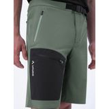 Vaude Badile - Korte Broek - Groen - Softshell - Gerecycled Materiaal