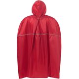 Vaude - Grody Poncho II - Poncho - Rood - Waterdicht